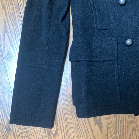MICHAEL Michael Kors Charcoal Pea Coat - Picture 9 of 15
